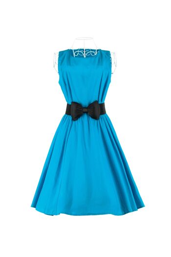 Robe de soirée - turquoise 1