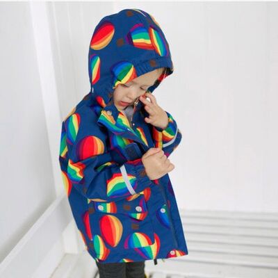 Recycled Hot air Balloon Raincoat