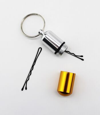 Porte-clés mini pilule 5