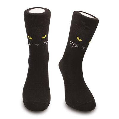 Chaussettes chat noir taille 36 - 40