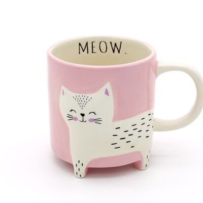 Cute Animal Kaffeebecher Katze