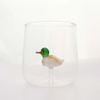 Drinking glass duck | Hand made