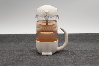Chien de thé | infuseur à thé intégré 5