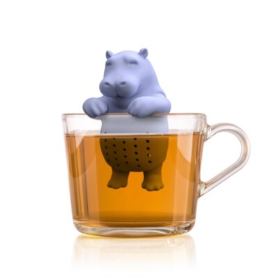 Infusore per tè con animali Hippo