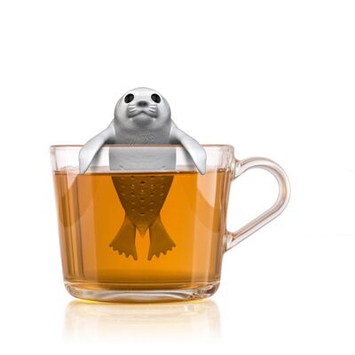 Tierisches Tee-Ei Robbe