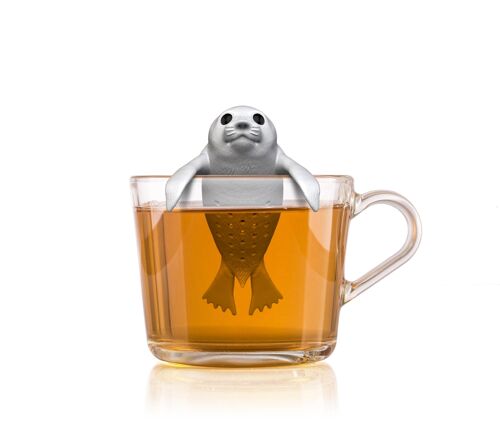 Tierisches Tee-Ei Robbe