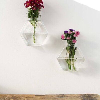 Wall vase Yvi set of 2