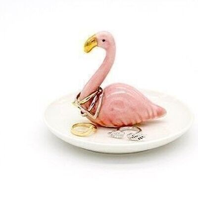 Ring holder flamingo