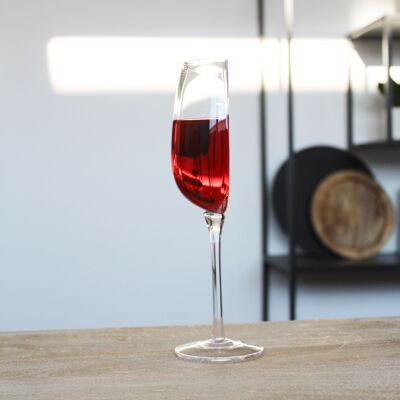 Half wine glass