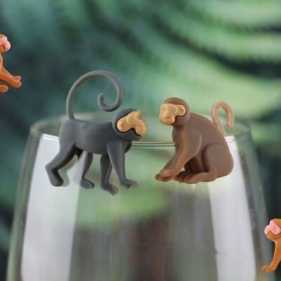 Jungle Glass Marker | Monkeys