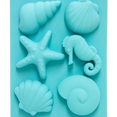 Shells ice cube tray | 6 different designs