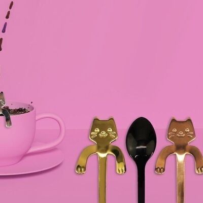 Kätzchen Kaffeelöffel 4er Set