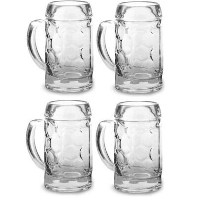 Mass mug shot glasses set of 4