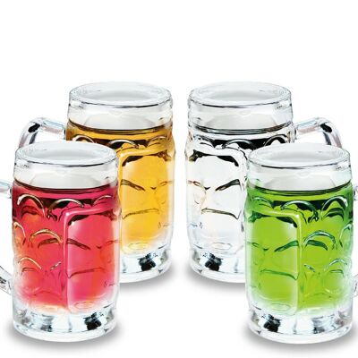 Lot de 4 verres à liqueur Mass Mug
