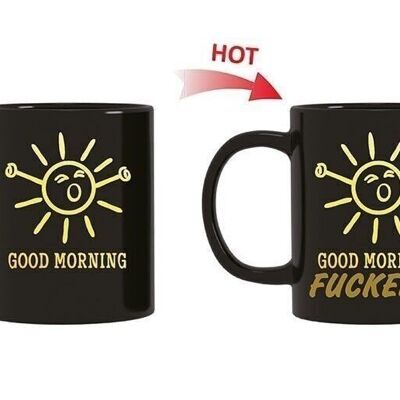 Good morning coffee mug