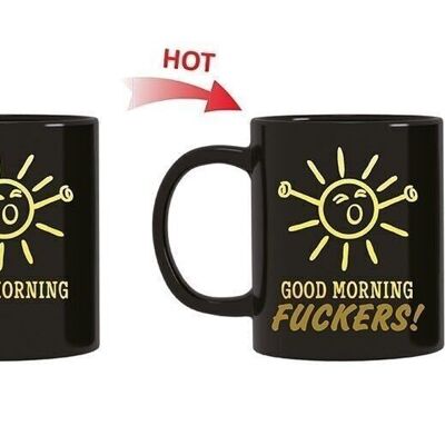 Good morning fuckers coffee mug
