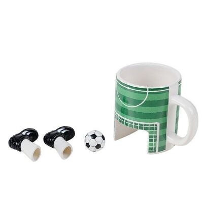 Deportes taza de café fútbol