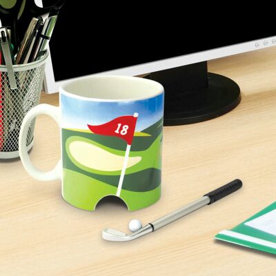 Tasse à café de sport Golf