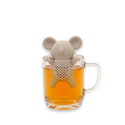 Koala tea infuser in gray