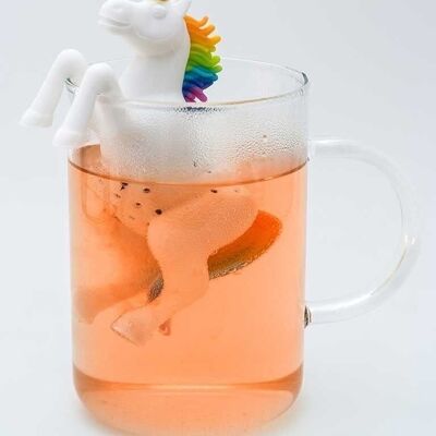 Unicorn tea infuser for loose tea