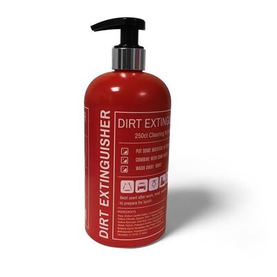 Dirt extinguisher soap dispenser