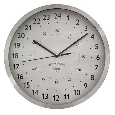24 hour clock for day and night