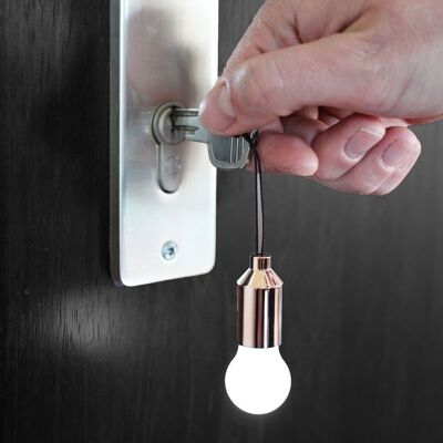 Key ring with light lamp