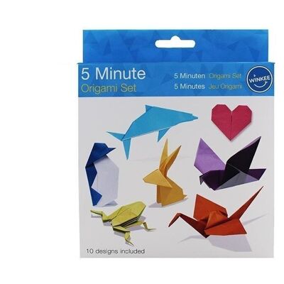 Set di origami - 5 minuti