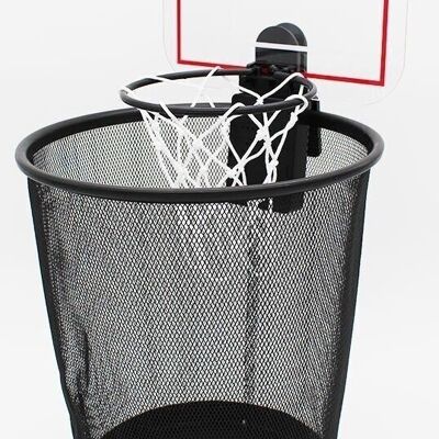 Basketball basket for the trash can with sound