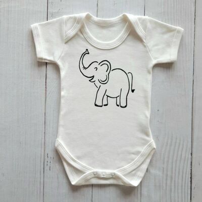 Elephant Baby Vest