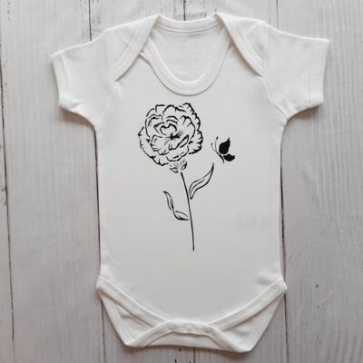 Flower Baby Vest