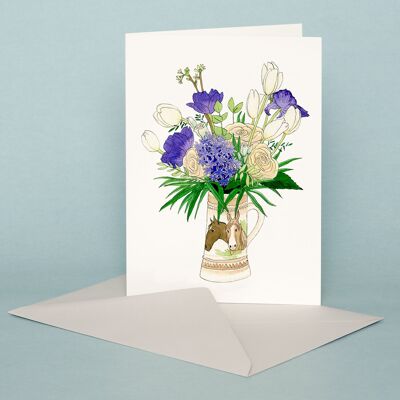 Greeting Card Large Bouquet Spring