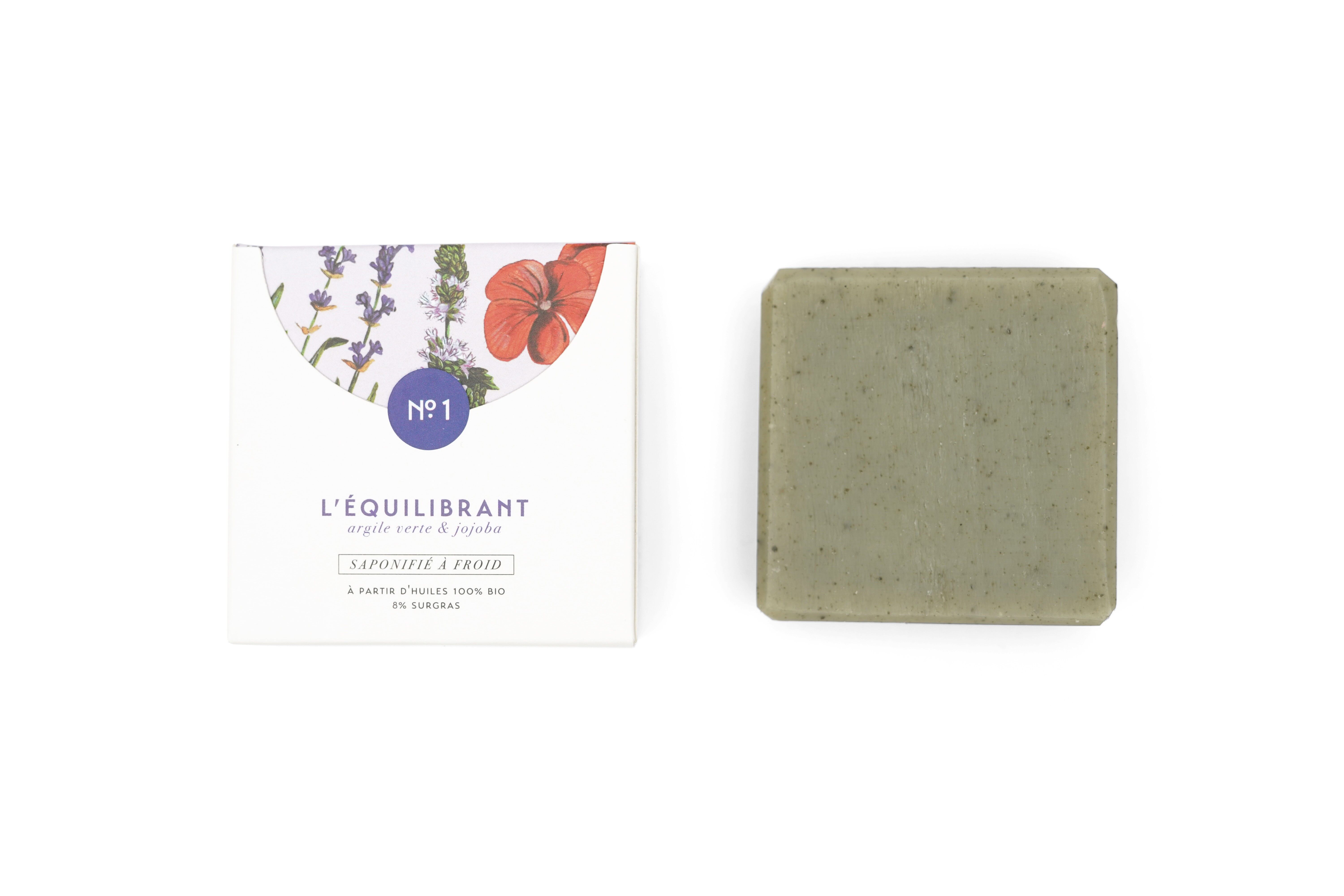 Savon Bio & Naturel Argile Verte N°1 L’Équilibrant