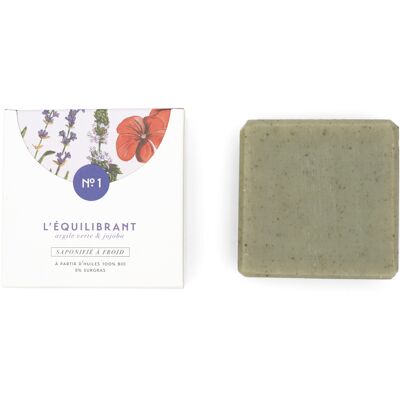 Organic & Natural Green Clay Soap N°1 The Balancing