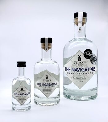 The Navigator's - Navy Strength Gin - 54.5% ABV (100% Proof) - 70cl 1