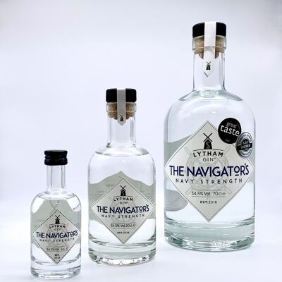 The Navigator's - Navy Strength Gin - 54,5 % ABV (100 % Proof) - 70 cl