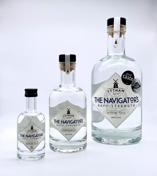 The Navigator's - Navy Strength Gin - 54.5% ABV (100% Proof) - 20cl