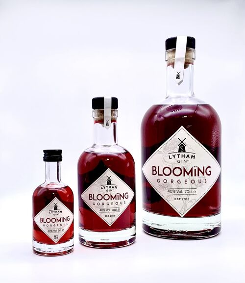 Blooming Gorgeous - Floral Contemporary - Dry Pink Gin - 40% ABV - 20cl