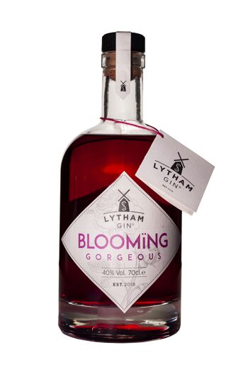 Blooming Gorgeous - Floral Contemporain - Dry Pink Gin - 40% ABV - 70cl 2
