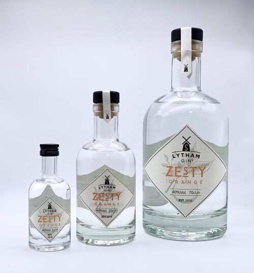 Lytham Gin Zesty Orange - 40% ABV - 70cl