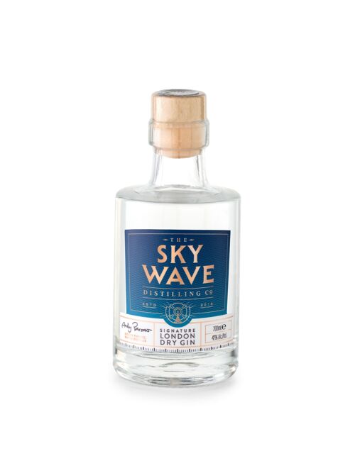 Sky Wave SIgnature London Dry Gin, 200ml, 42%ABV