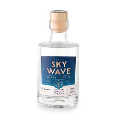 Sky Wave Signature London Dry Gin, 200ml, 42% ABV