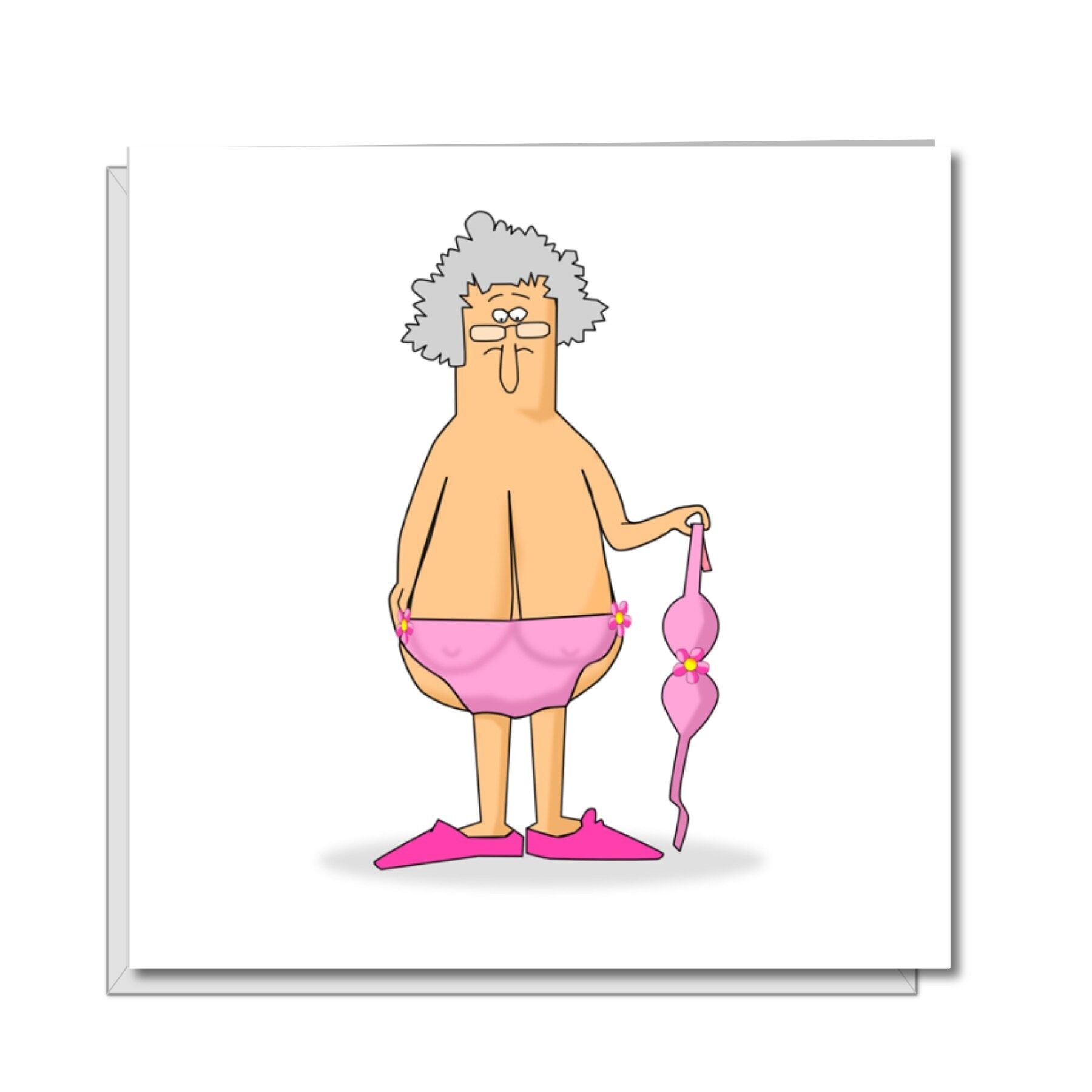 Buy wholesale Funny Birthday card 40th 50th 60th 70th Bikini Boobs