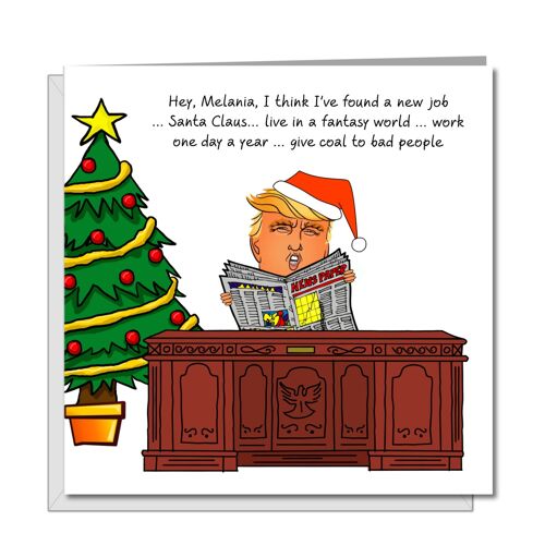 Funny Donald Trump Christmas Card - US Election