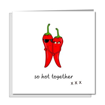 Funny Hot Birthday, Valentines or Anniversary - Love Chilli