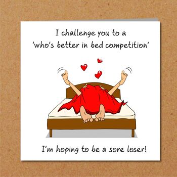 Naughty Card for Partner - Compétition Best in Bed 2