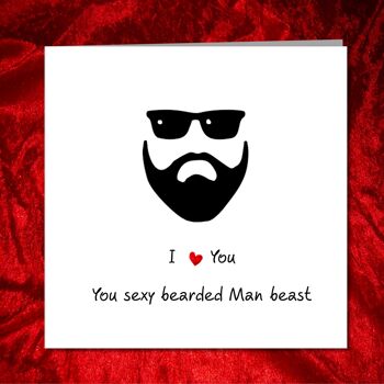 Carte barbe sexy pour petit ami, mari, ami masculin 3