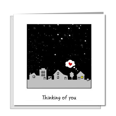 Thinking of You  Missing You Card - Family Friends