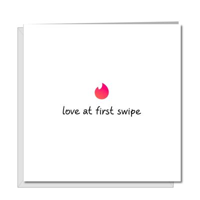 Tinder Card for Boyfriend Girlfriend - Swipe Right Dating