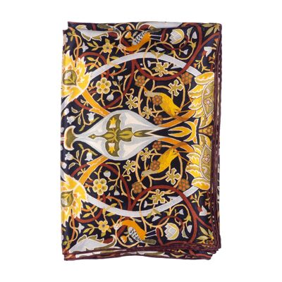 Silk Scarf with Jara Floral Print